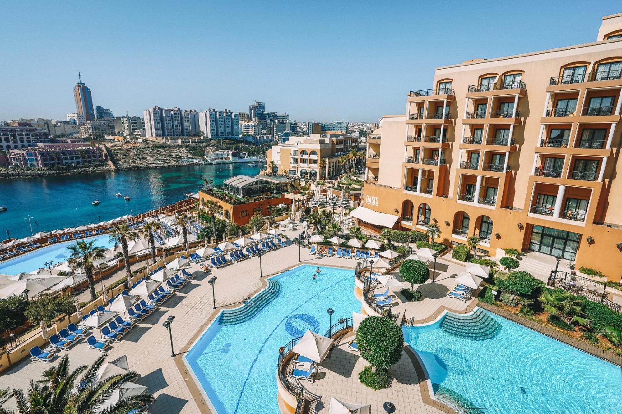 Corinthia St George'S Bay Hotel Saint Julian's Ngoại thất bức ảnh The St. Julian's InterContinental